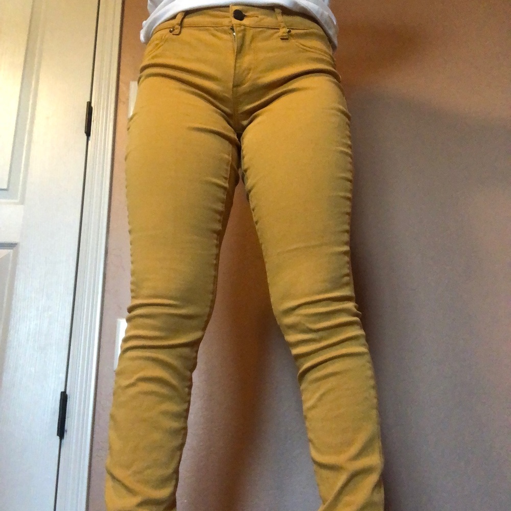 Yellow jeans